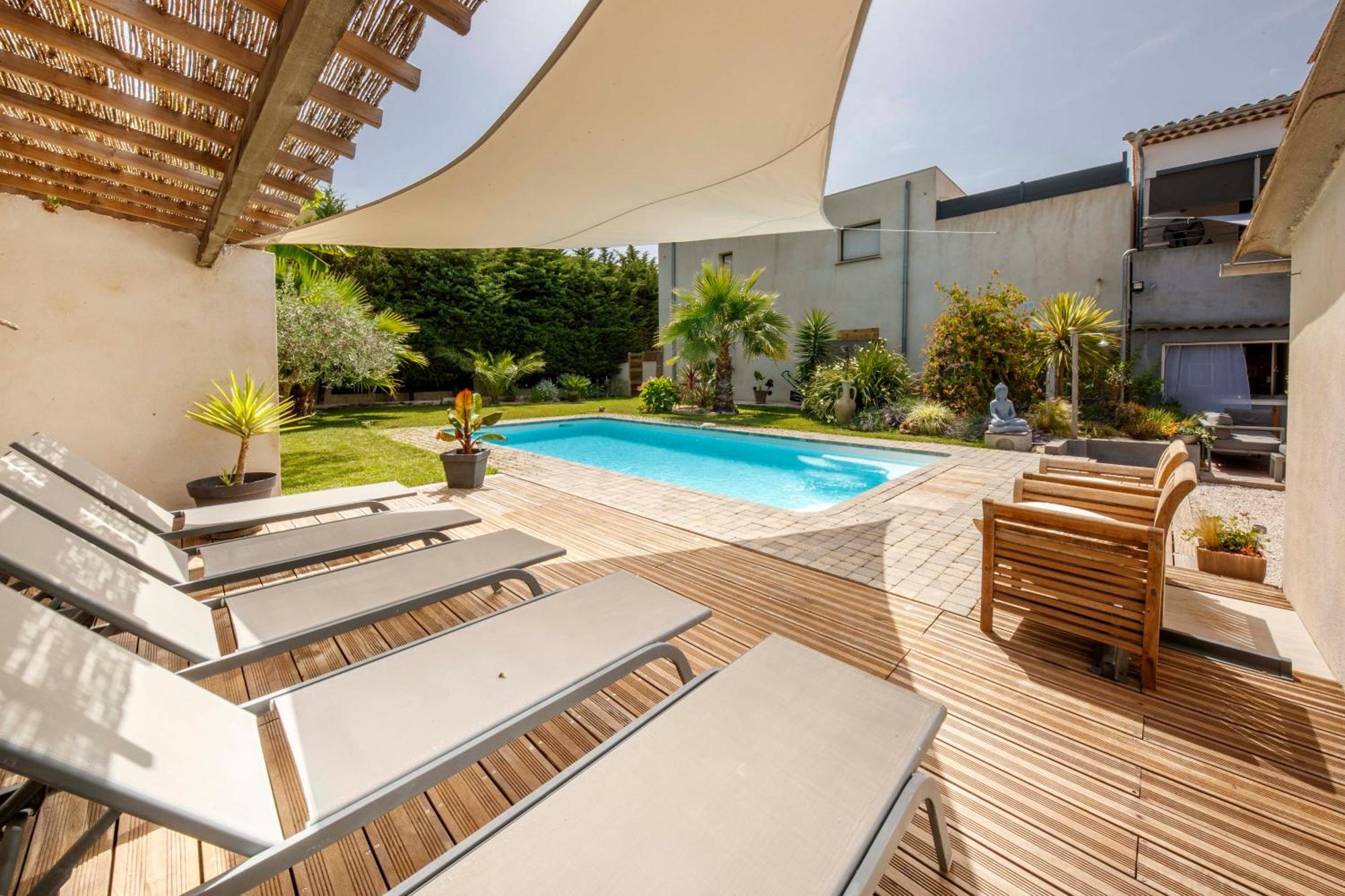 Escapade Ensoleillee Avec Piscine Et Jacuzzi - Mathis Cote D'azur *