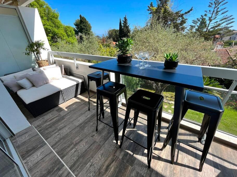 Superbe Appartement, Cap D'antibes - Clim, Parking, Terrasse Vue Antibes