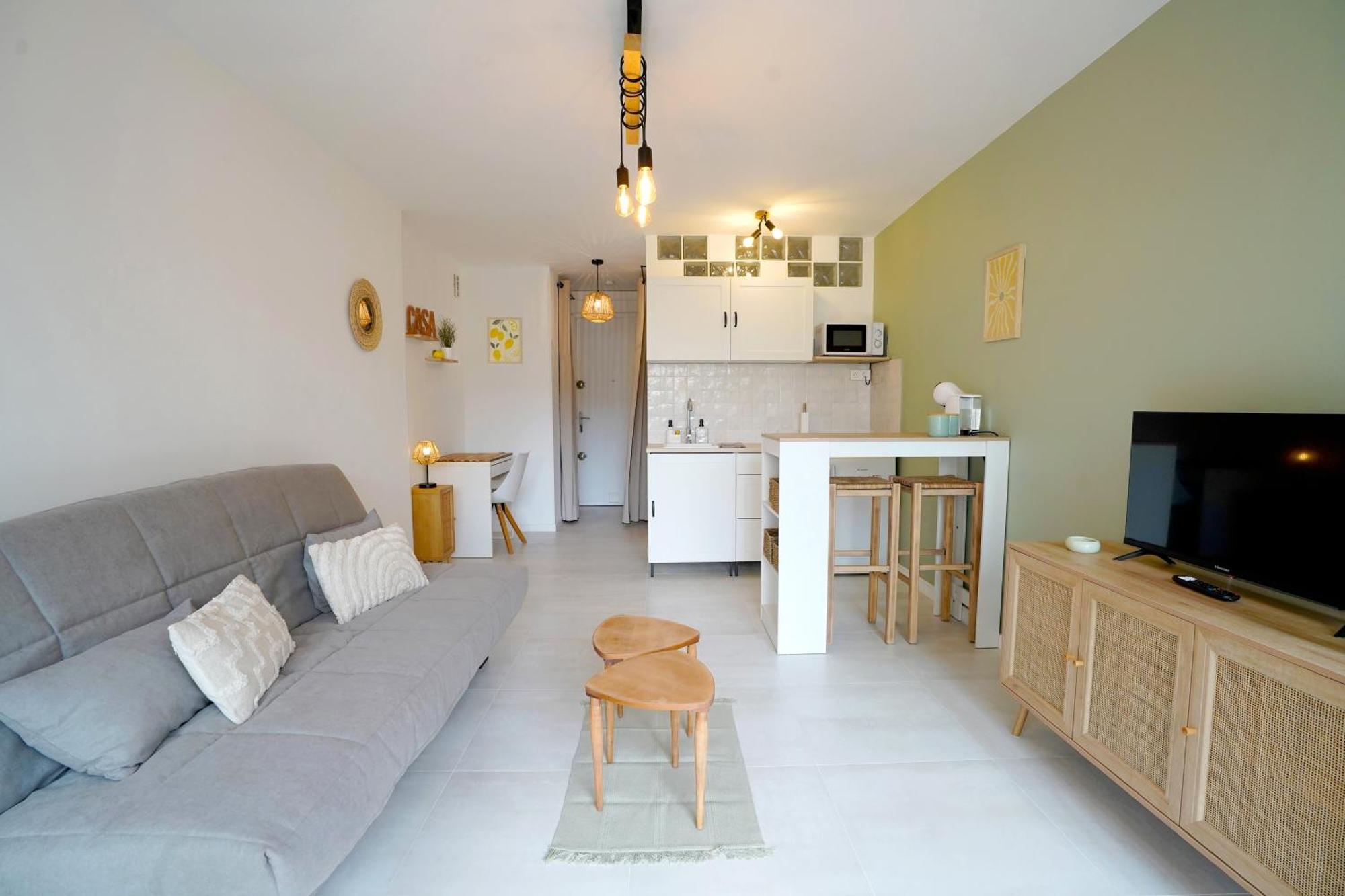 Apartment A 1min Des Plages, Juan Les Pins