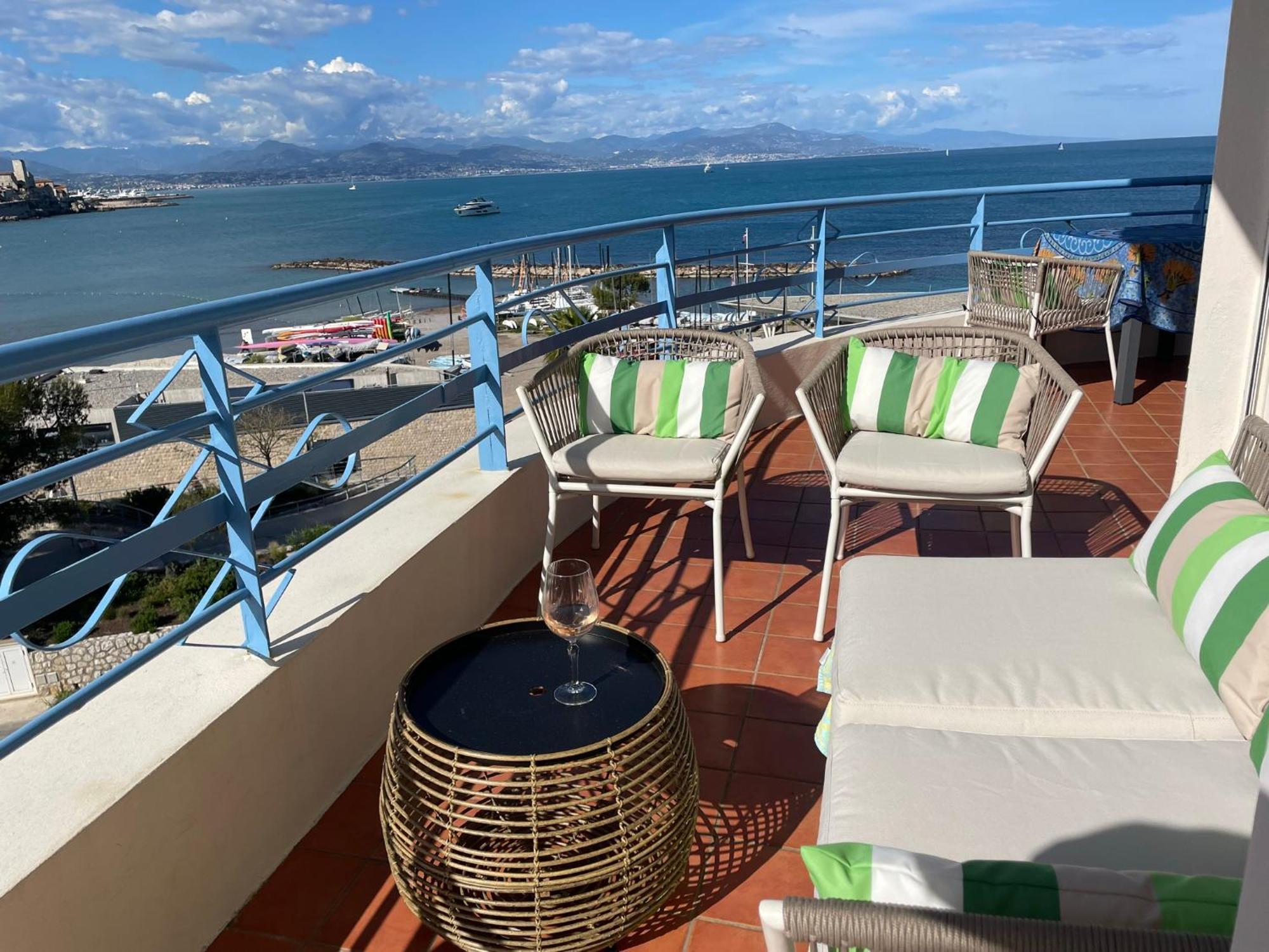 Luxury With Amazing Sea View At Cap D'antibes Apartment Antibes