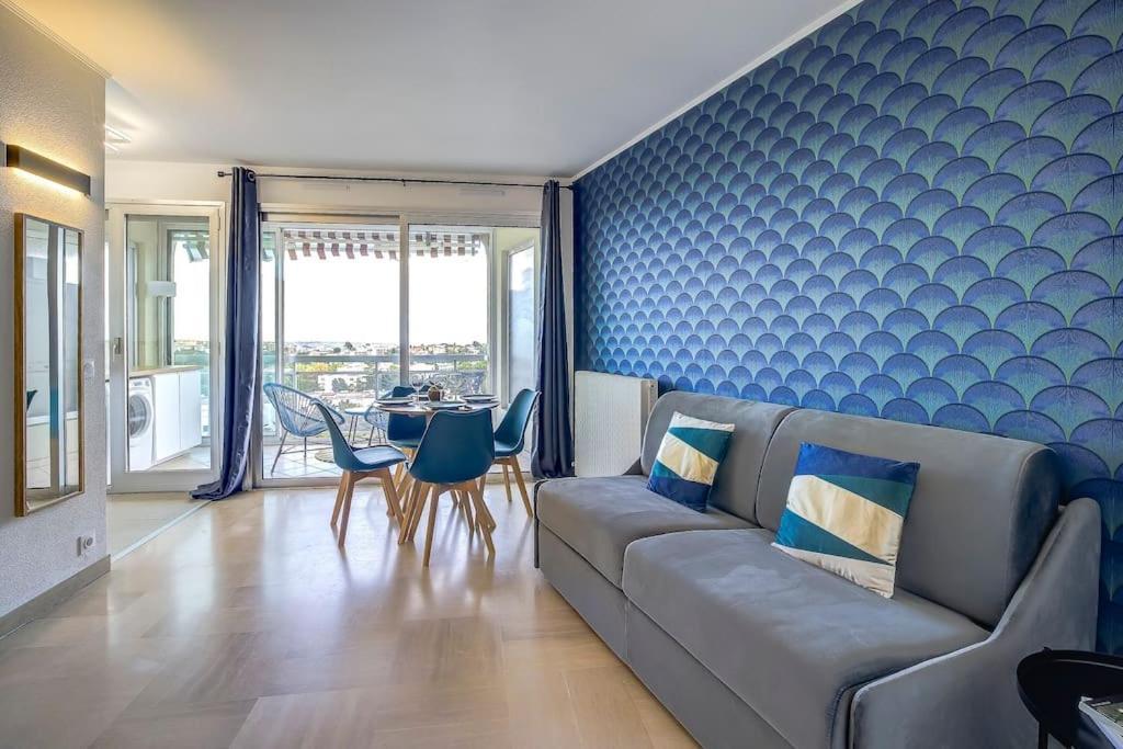 Vue Mer, Piscine - Tennis Apartment Antibes