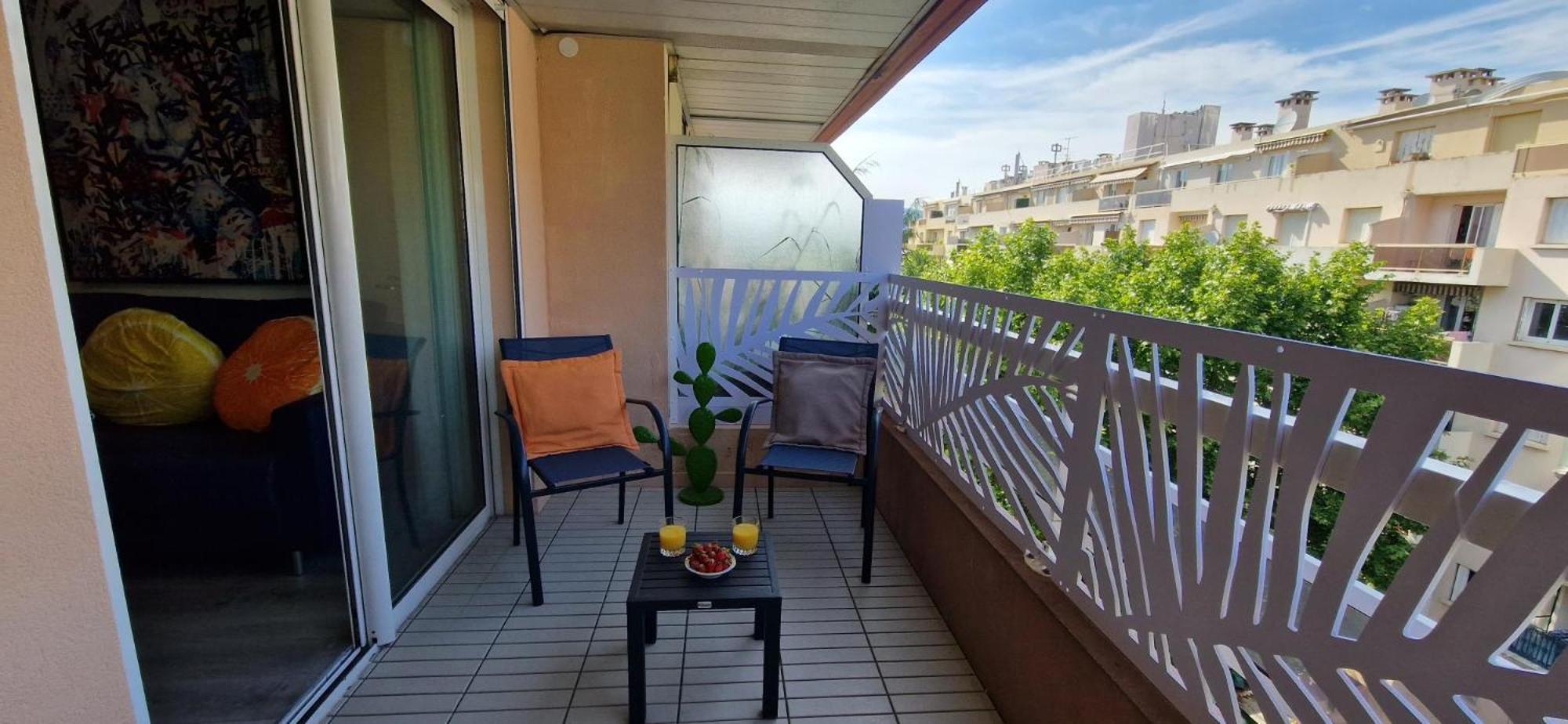 Apartamento Juan 4 Prs, Clim, 300m Plage, Piscine, Parking Antibes