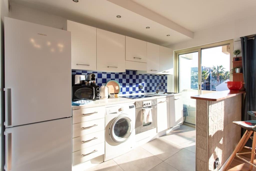 A10 - 1 Bdr Heart Of Juan Les Pins 5 Min Sea - Ac & Balconies Antibes