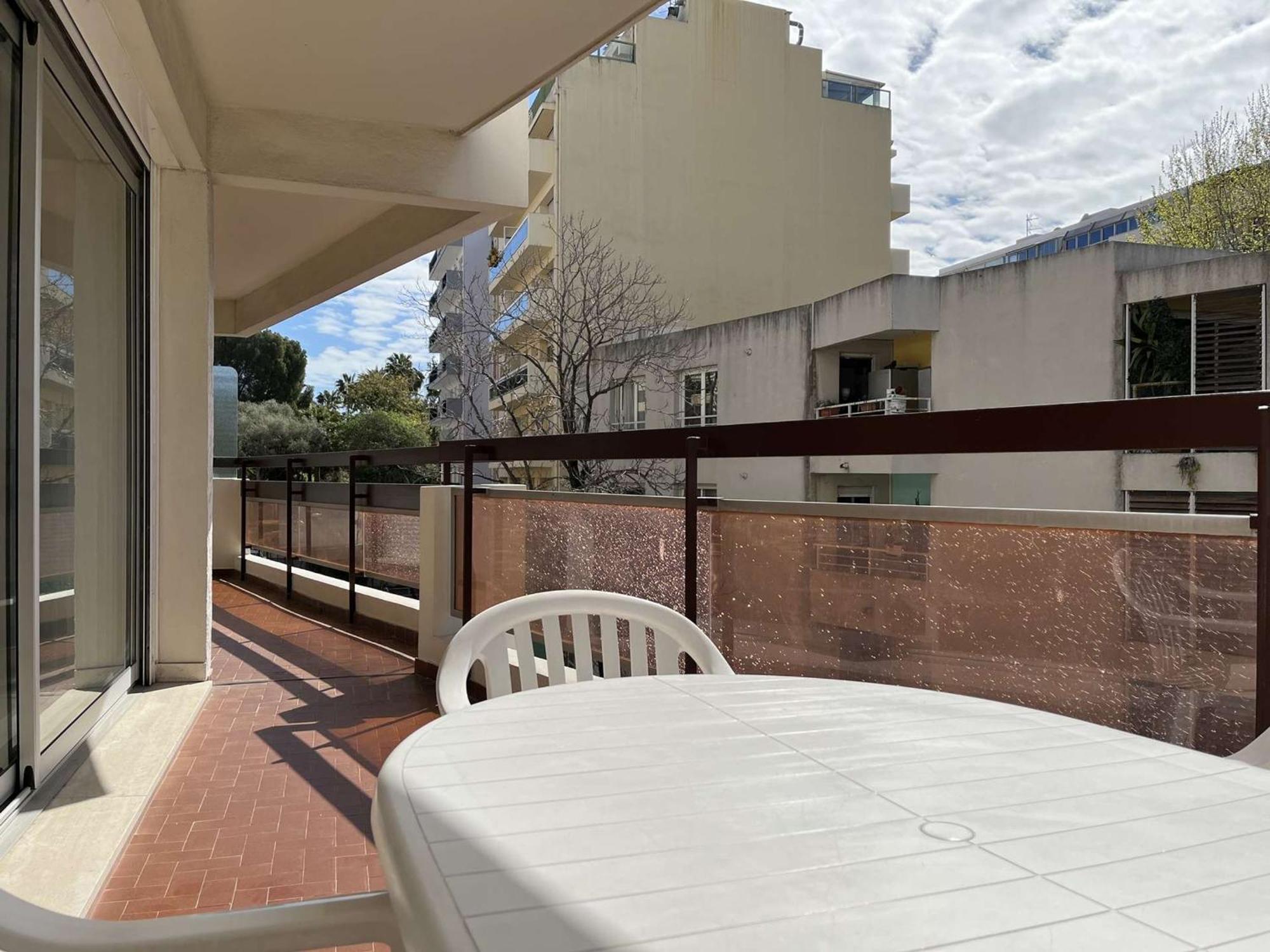 2p Avec Terrasses, Parking Prive, A 100m Des Plages - Juan-les-pins - Fr-1-252-196 Apartment