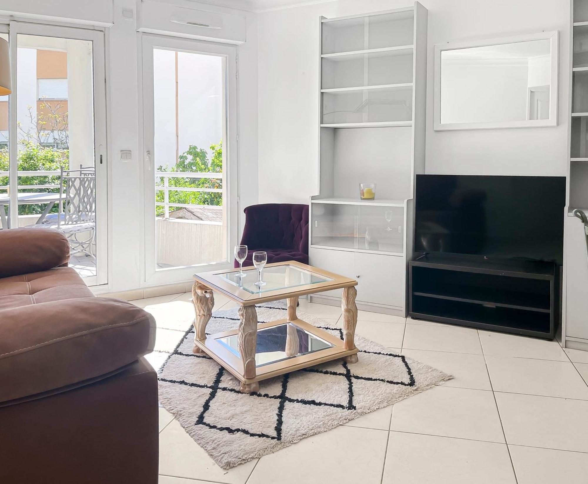 Appartement Agreable Detente Au Soleil A - Wifi - Parking Prive Antibes
