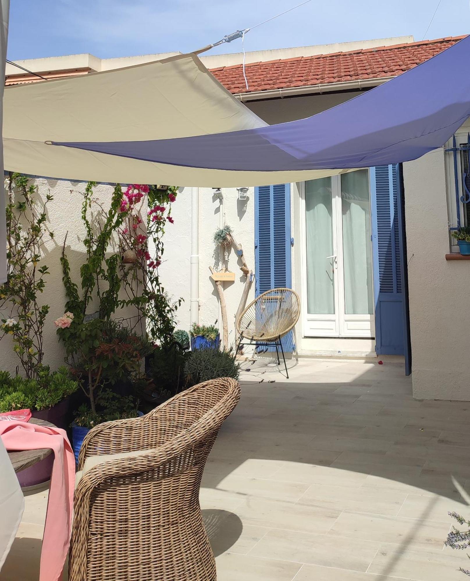 Juan Les Pins Plages Clim Wifi Maison Entiere *