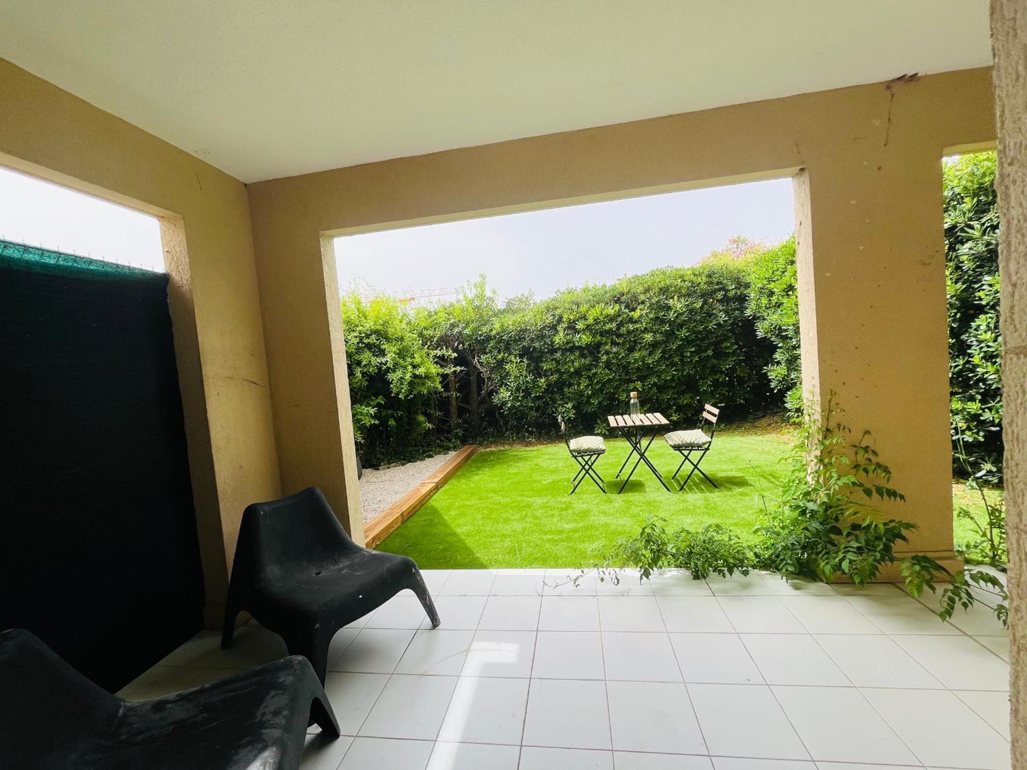 Apartment 4 Pers Au Rez-de-jardin Avec Piscine, Tennis Et Jardin Prive A - Fr-1-789-6 Antibes