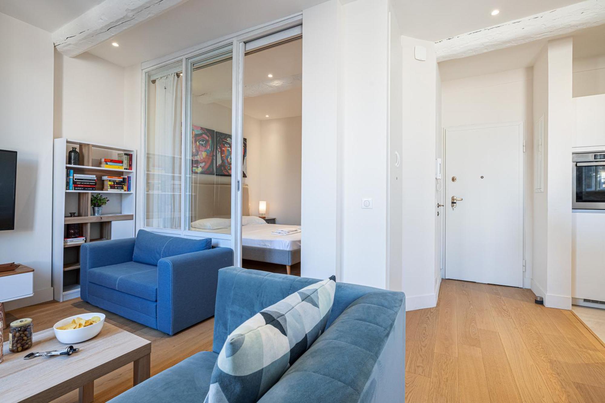 Matisse 100m Near The Sea - Happy Apartment Antibes