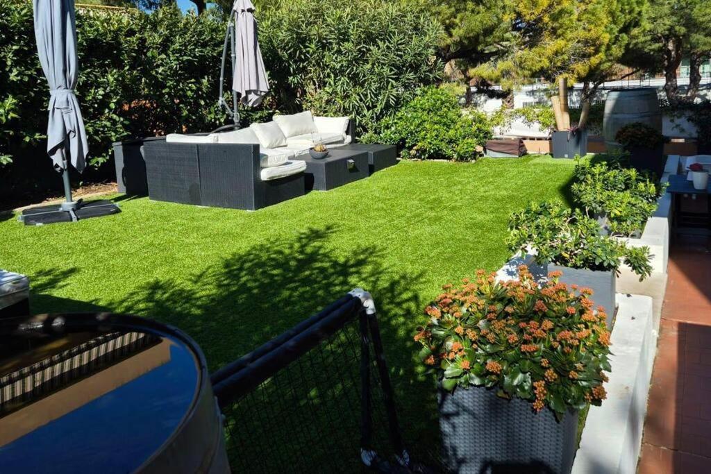 Apartment Elegant T3 Avec Jardin Privatif A 5 Min Des Plages Antibes