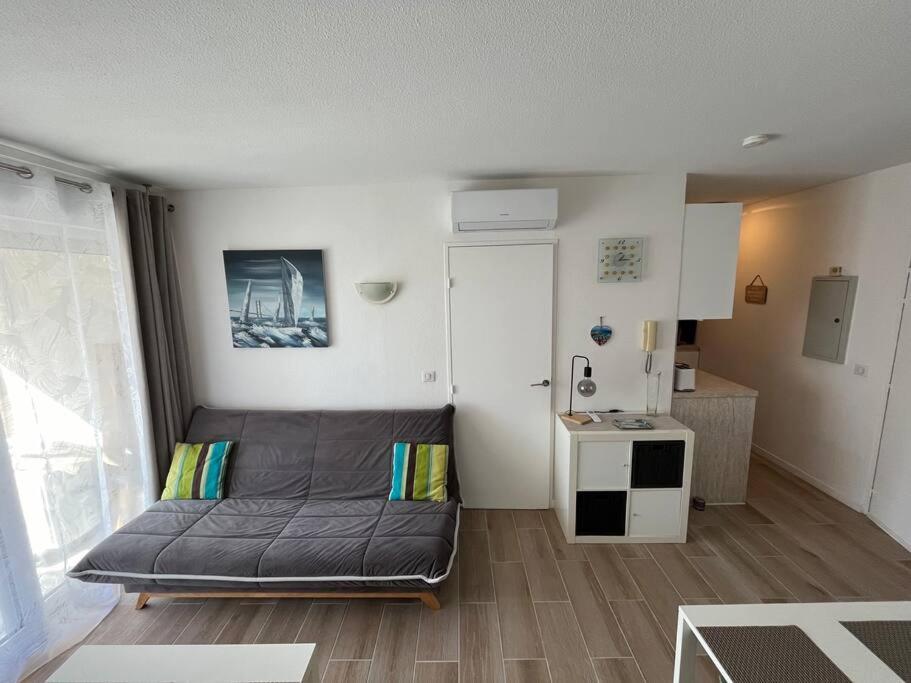 F2 Climatise, Piscine, Parking, A Pied Antibes