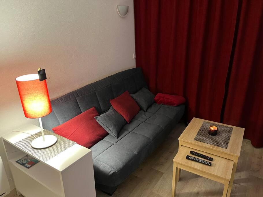 Appartement F2 Cozy Vue Mer, Piscine, Parking, A Pied ! Antibes