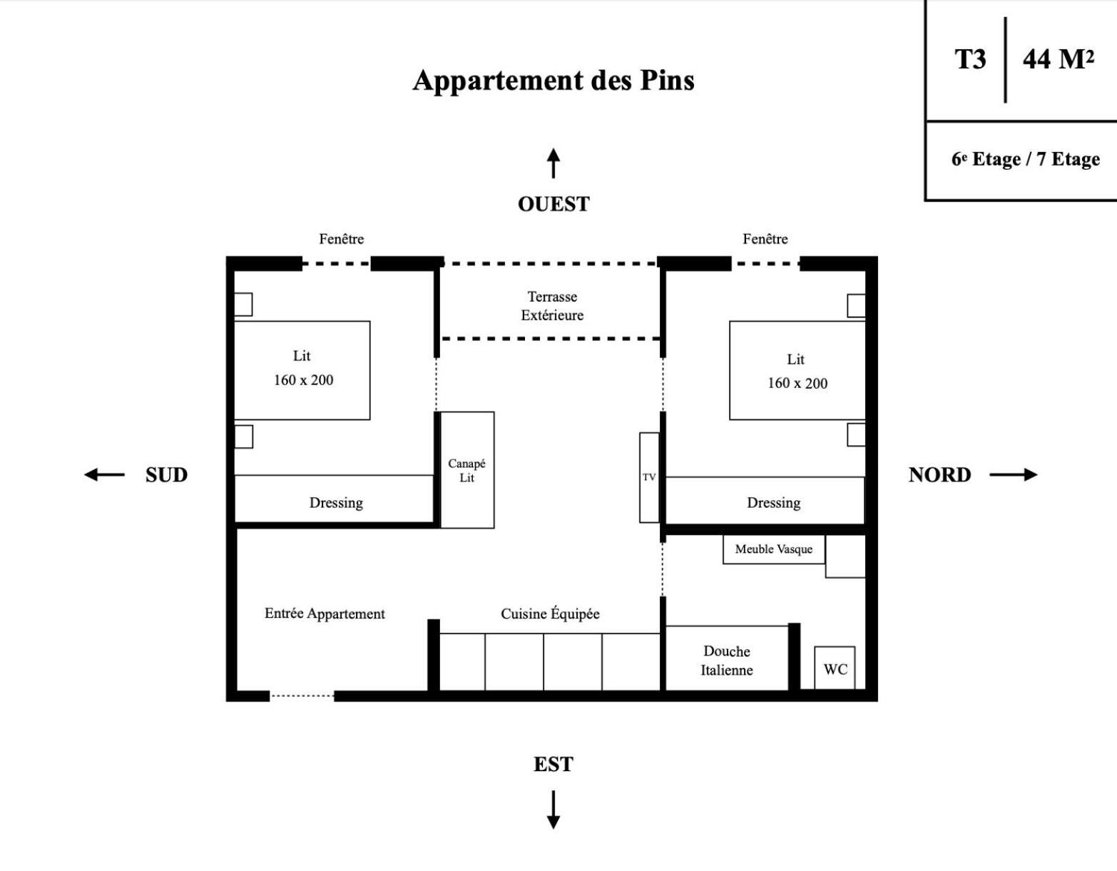 Des Pins Apartment Antibes