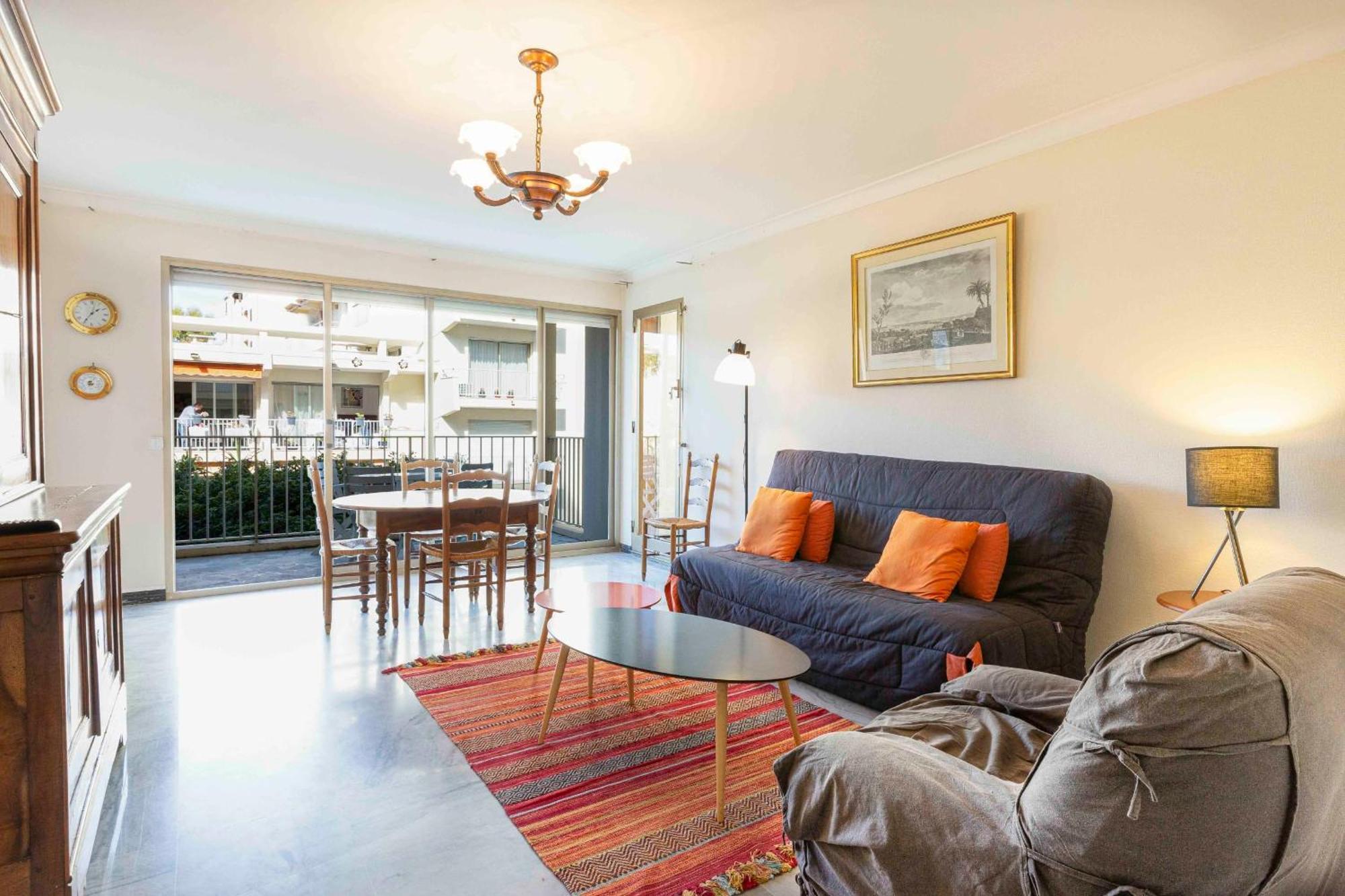 Apartamento Cap D'antibes 2 Bdr With Parking Swimming Pool And Ac *