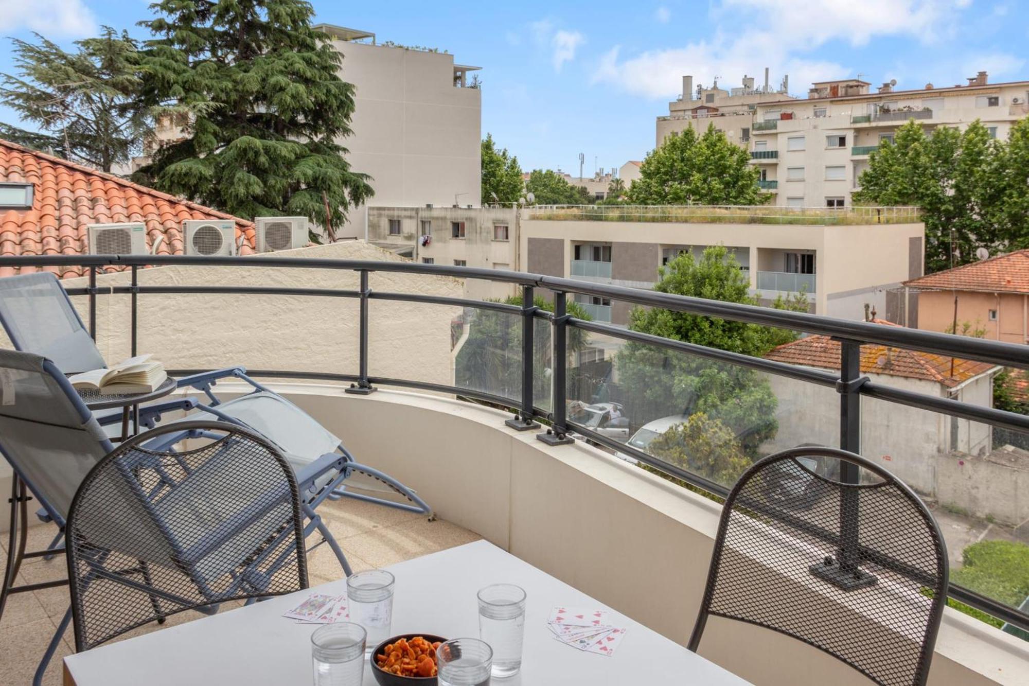 Apartment L'allegria - Peaceful - Sea - Private Car Park Antibes