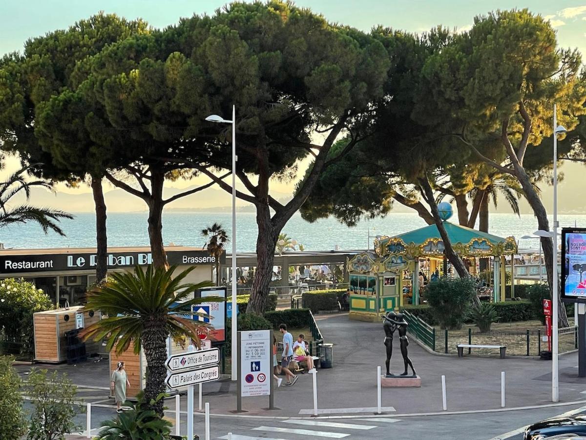 Apartment Face A La Et A 2 Pas Des Plages Juan Les Pins 'tout A Pied' *