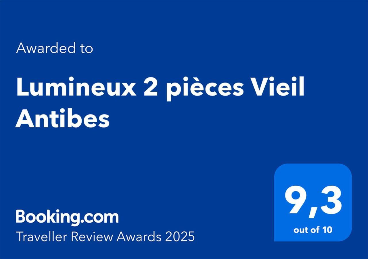 Lumineux 2 Pieces Vieil Apartment Antibes