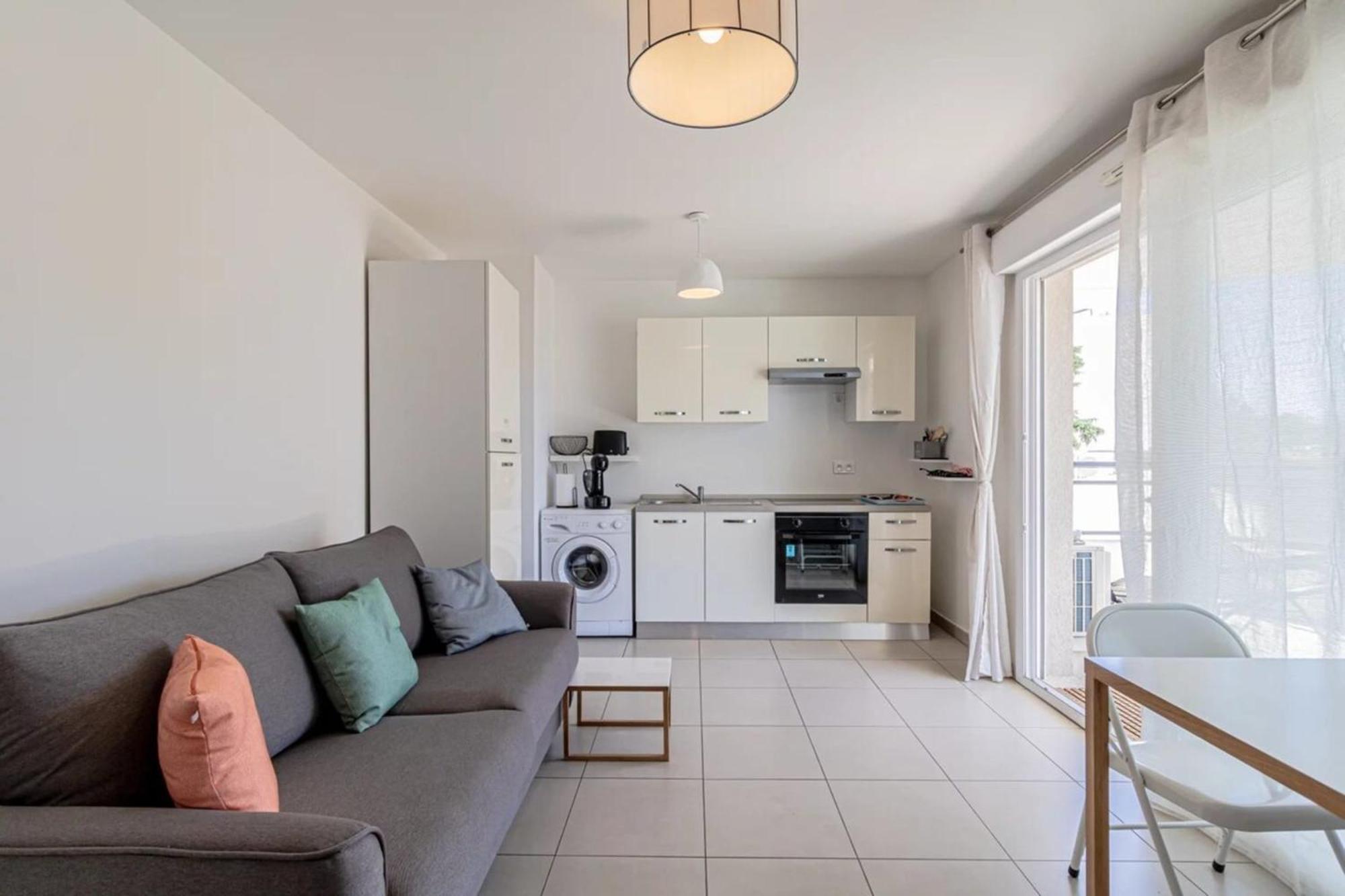 Apartment L'allegria - Peaceful - Sea - Private Car Park Antibes