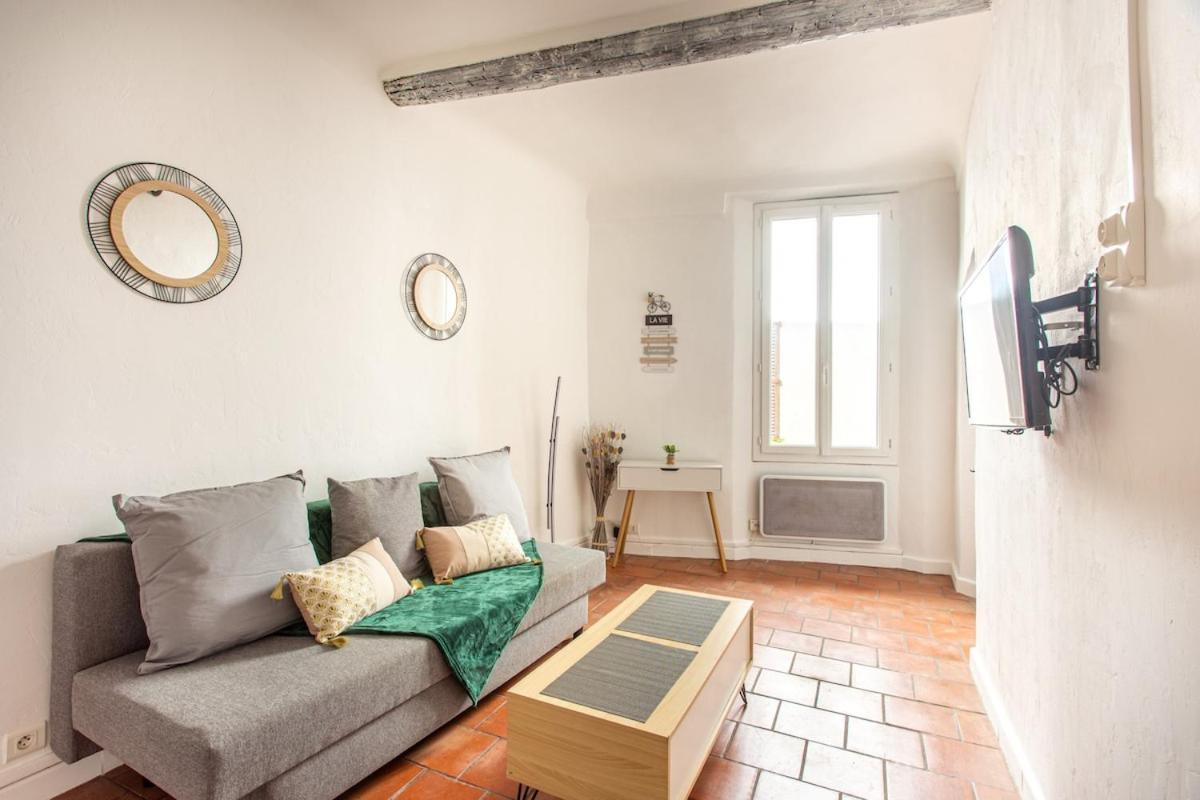 Charm Of Vieil Antibes, Quiet 2-4pers Apartment