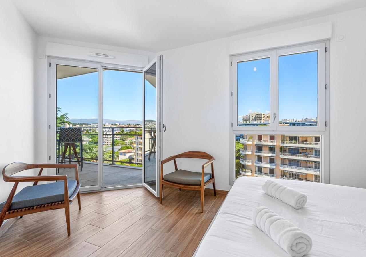 Duplex Elegante Vista Panoramica 360 Juan-les-pins Apartment