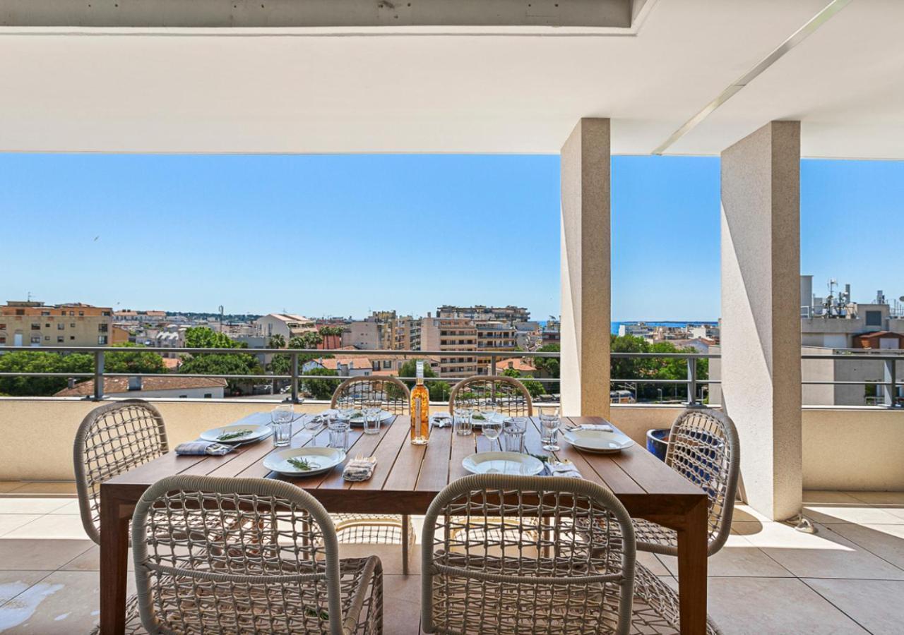 Duplex Elegante Vista Panoramica 360 Juan-les-pins * Antibes