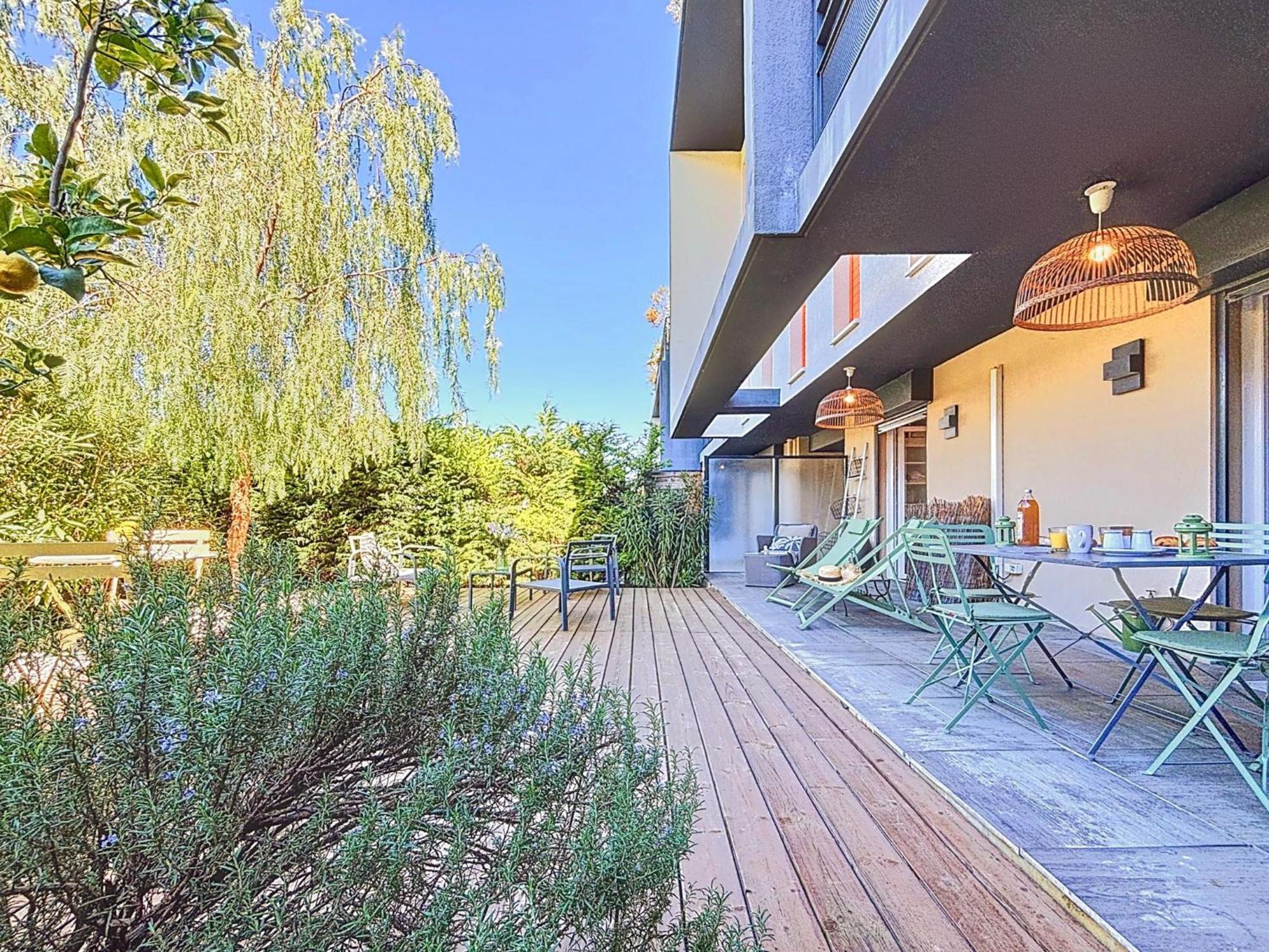 Jardin Signature - Magnifique 2 Pieces - 4 Pers - Piscine - Plages 2km Apartment Antibes