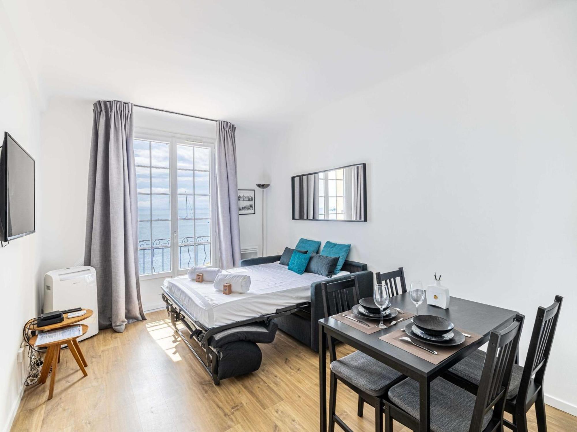 Charming Appt - 1bd 4p- Sea View - Centre Apartment
