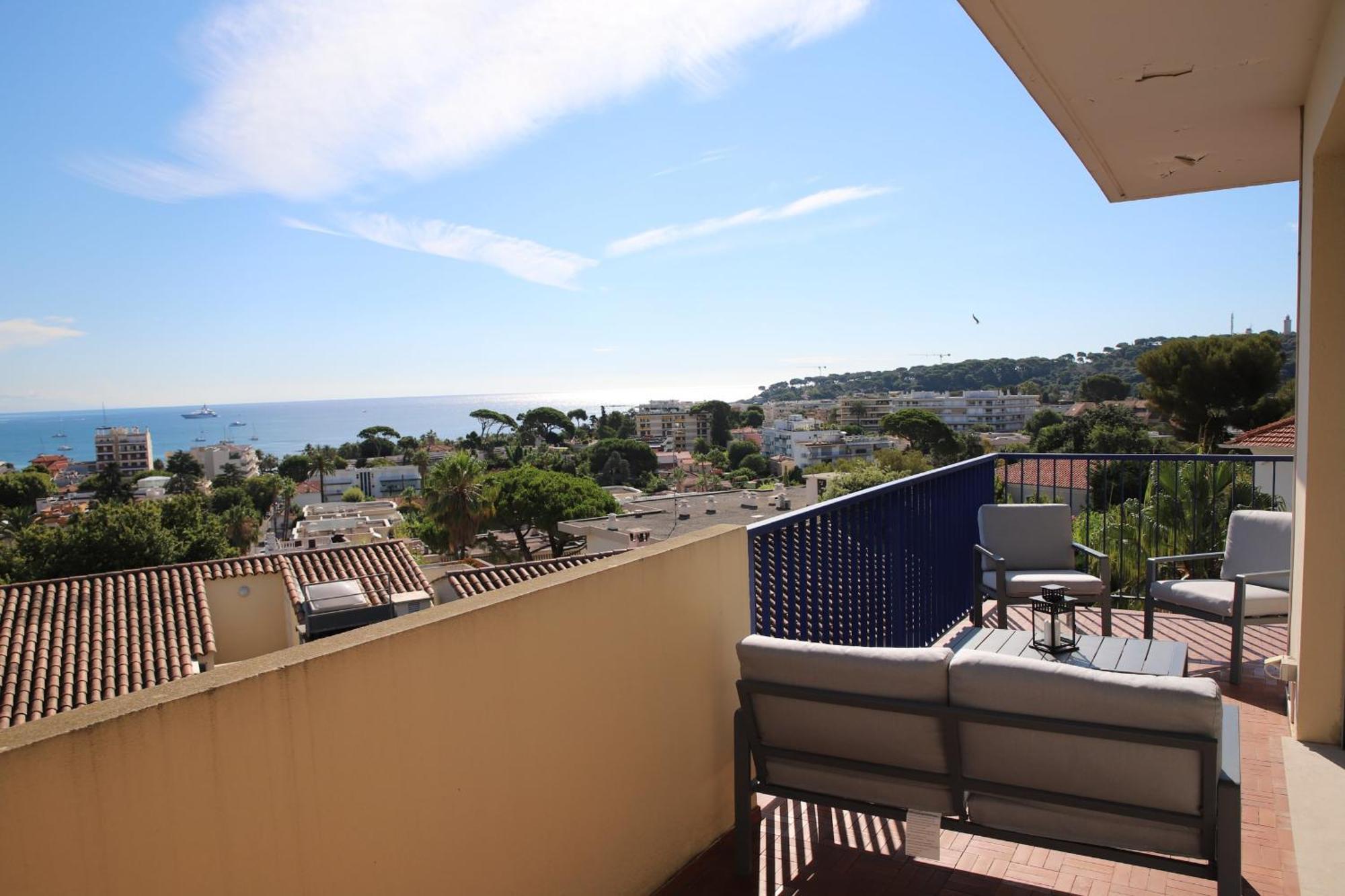 Pretty Haven Of Peace With Sea View Apartamento Antibes