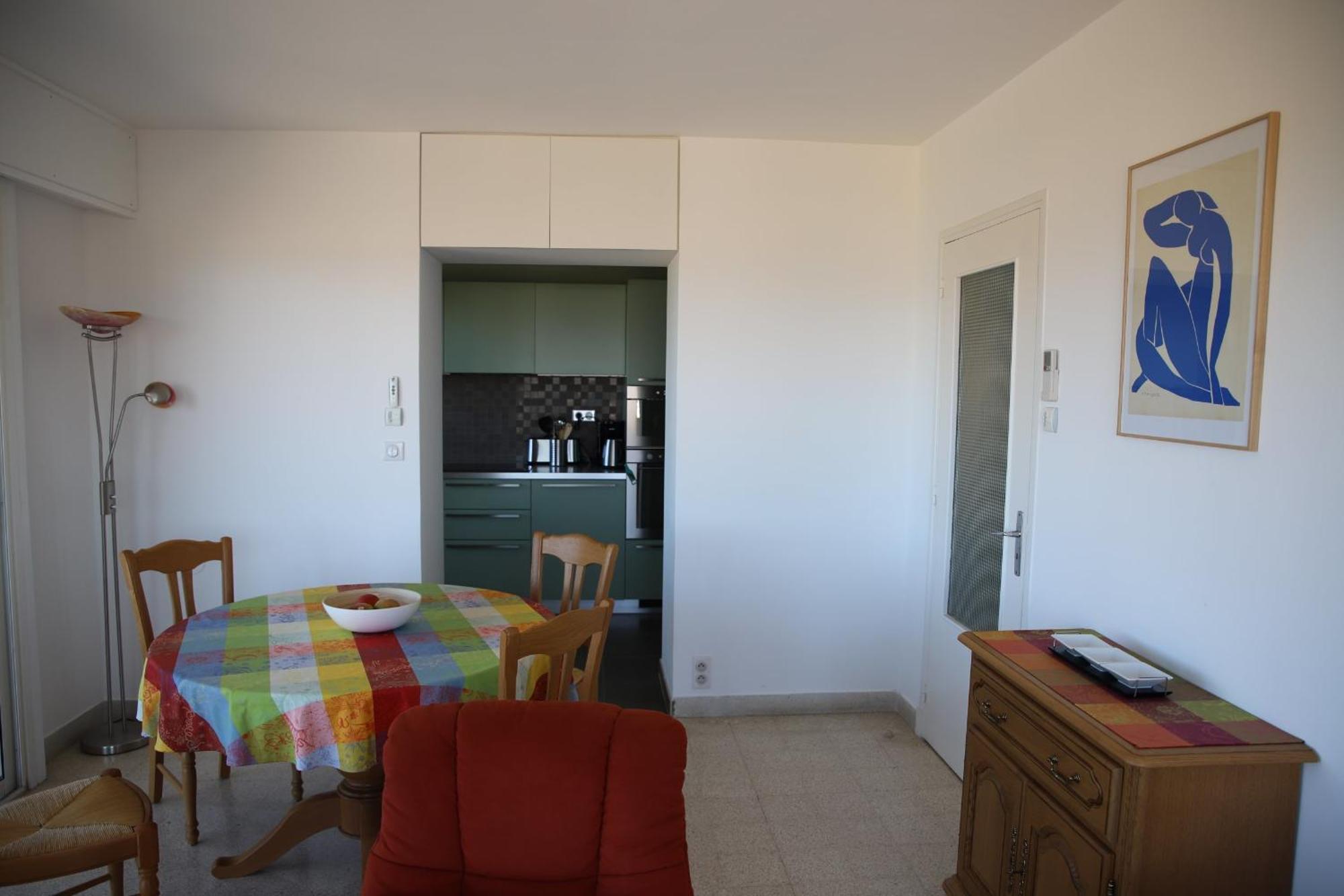 Apartamento Pretty Haven Of Peace With Sea View Antibes
