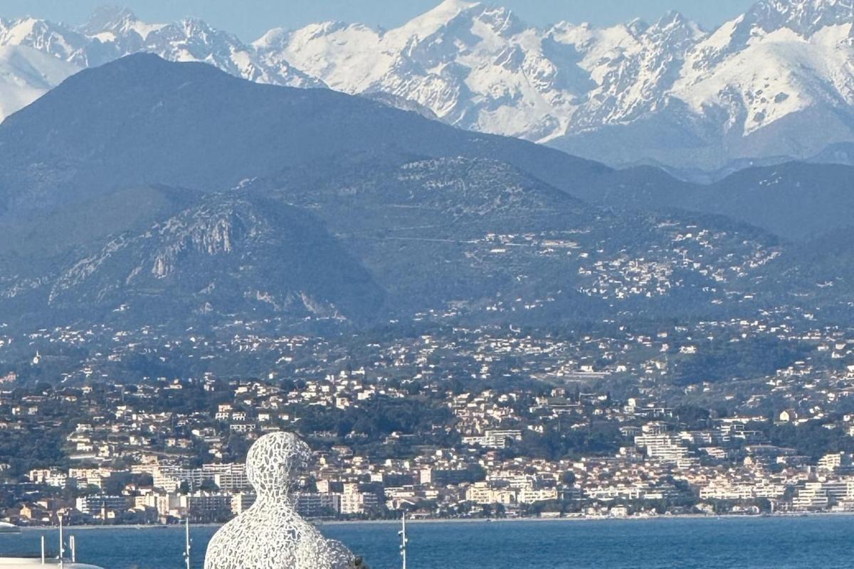 Sud In Mit Pool- Meer- Und Alpenblick * Antibes