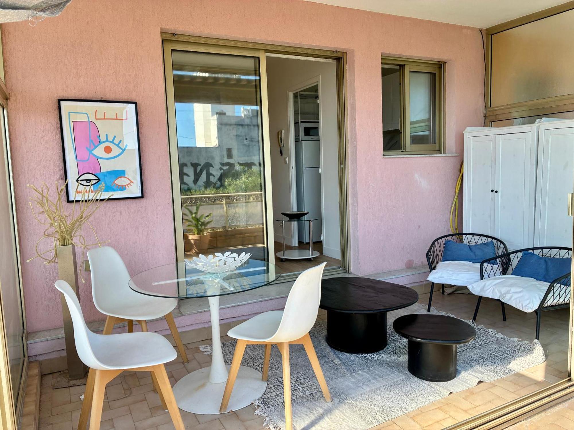 Juan - Plages - Parking Prive - Terrasse Vue Apartment Antibes