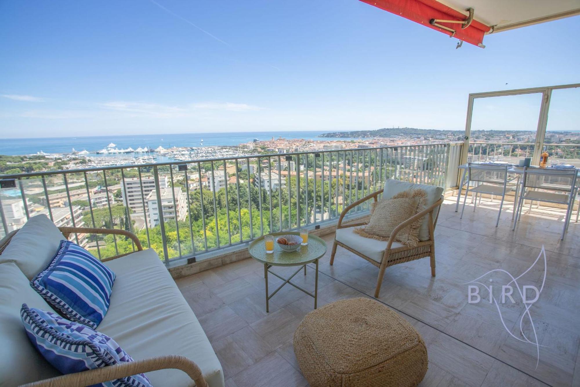 Smart Flat In Sea View Ac Parking And Pool Apartment Antibes