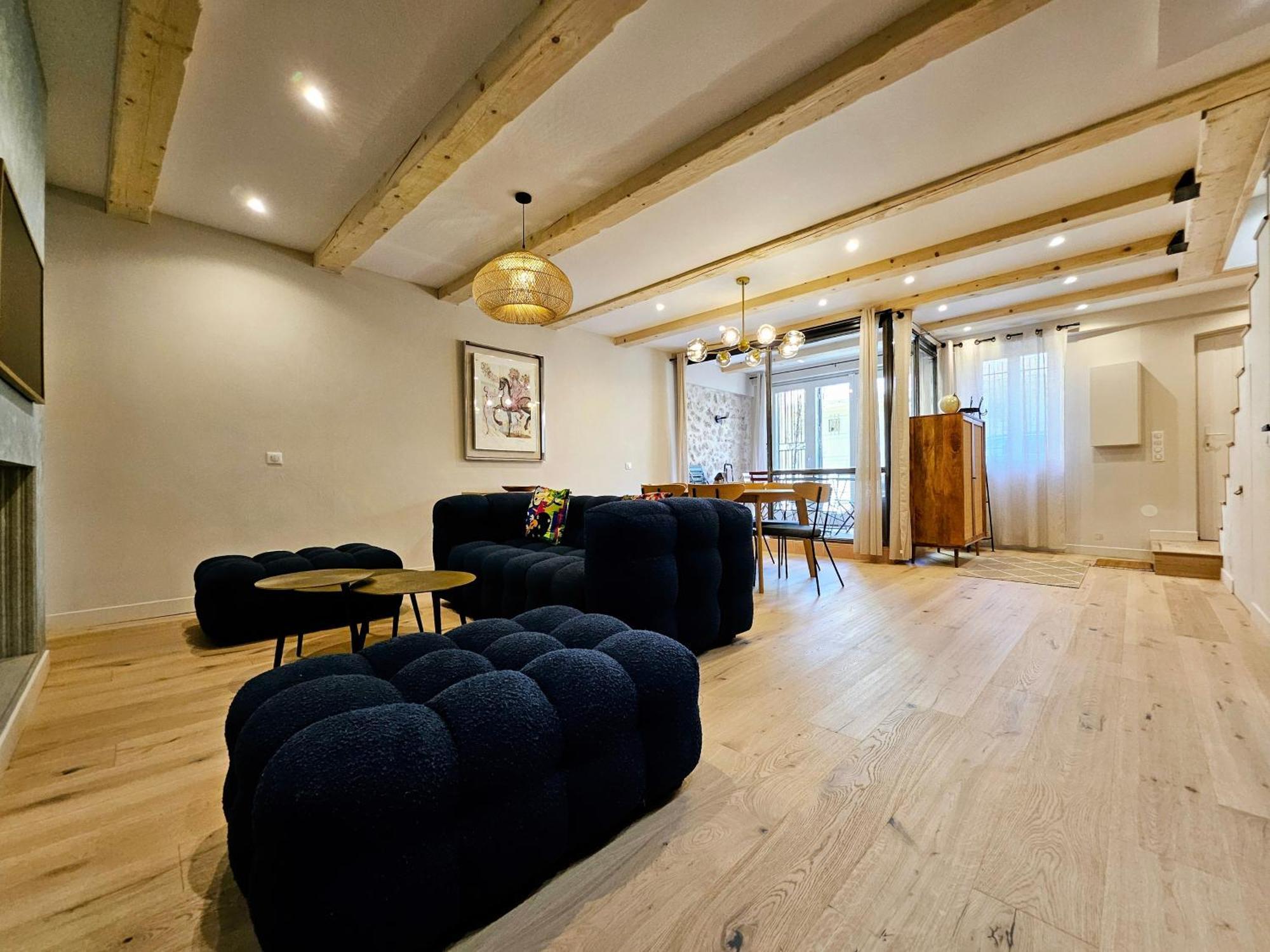 Appartement Le Dotec Mediterraneen - Triplex Dans Le Vieil Antibes