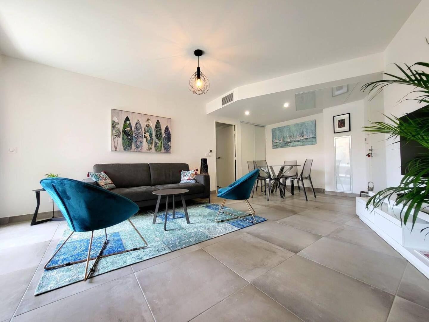 Le Marend 2 - Magnifique T3 Avec Terrasse Et Parking Apartamento Antibes